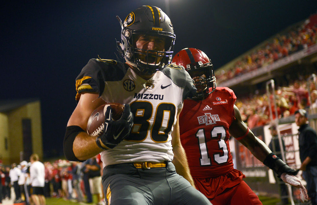Sean Culkin celebrates